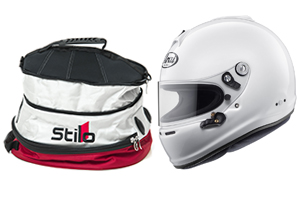 Hjelm CMR/SNELL og Tilbehør