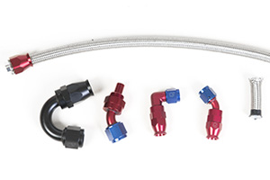 Koblinger Omspunnet Teflonslange